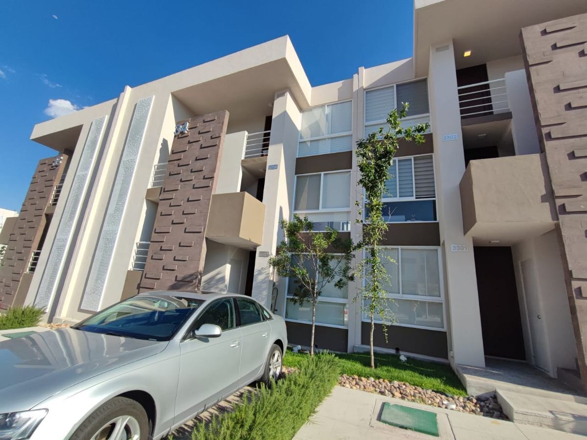Departamento en renta en Zakia con terraza